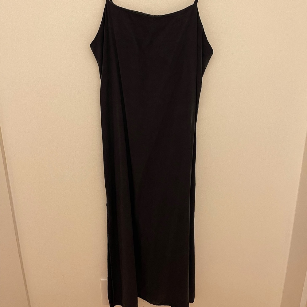 ZARA black spaghetti strap dress